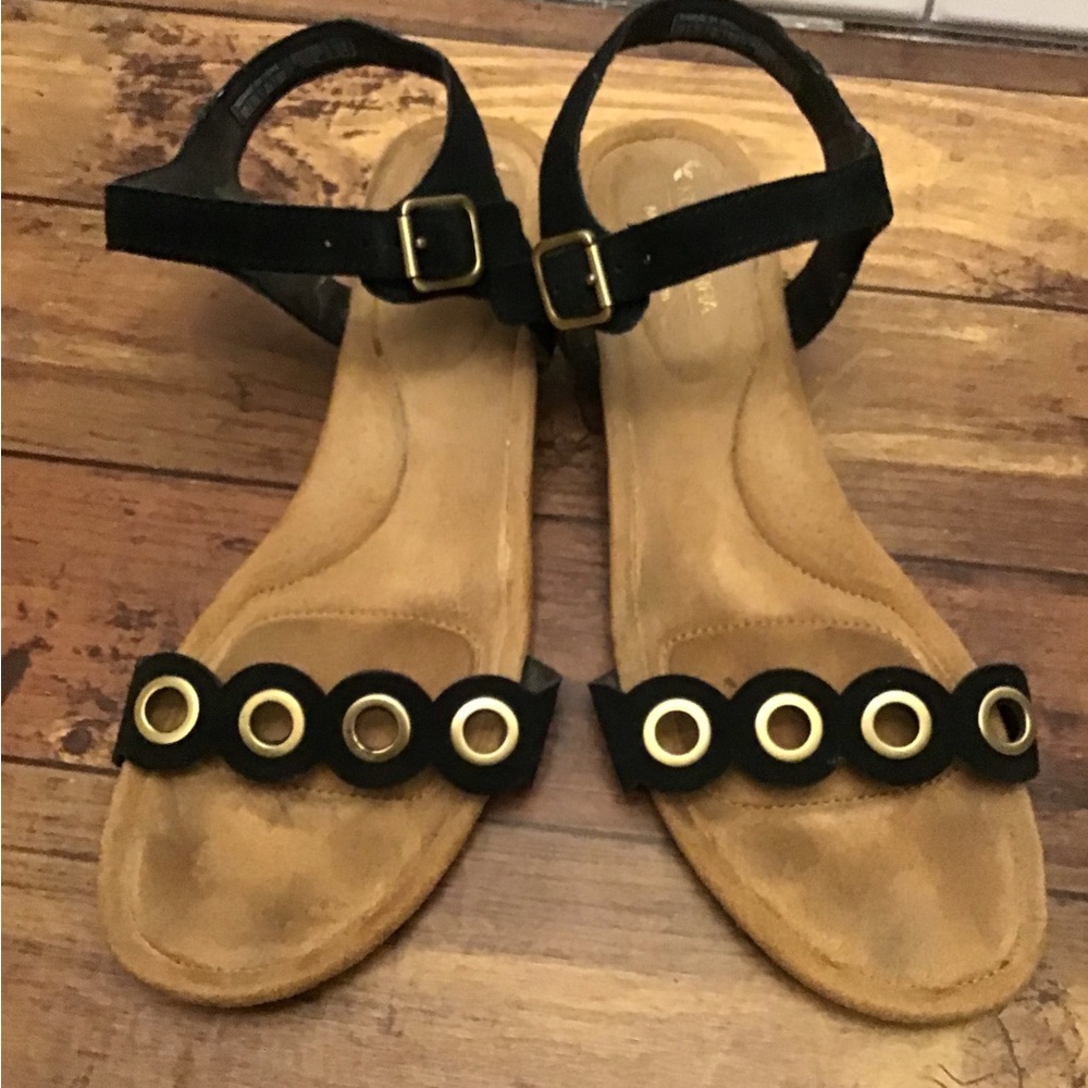 Ugg sandals, 9.5, black
